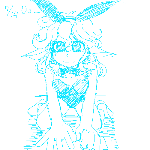 バニー描きすぎ